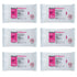 6 Pack Metrex 13-1224 Caviwipes Disinfecting Towelettes Flat Pack (Pack of 45)